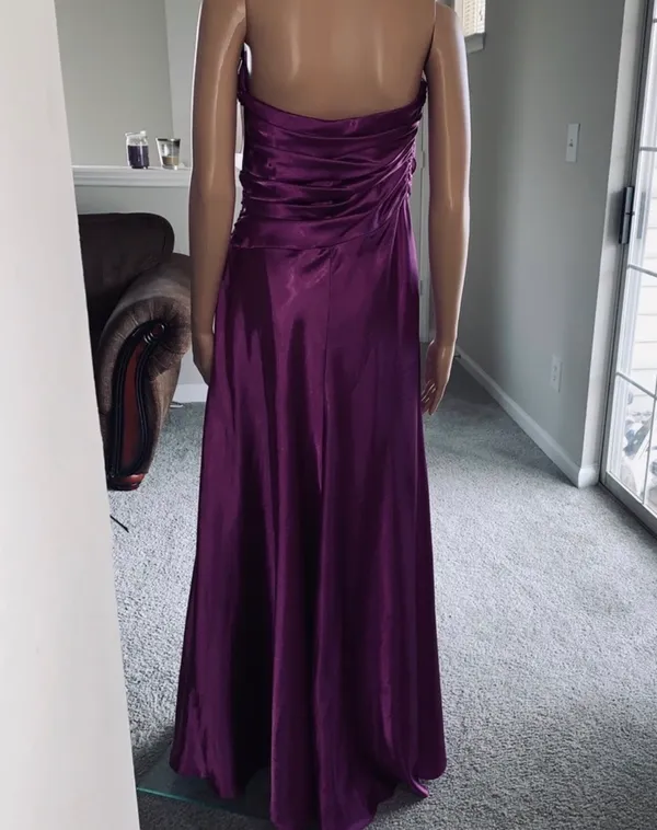 Jessica McClintock strapless evening dress - Image 7
