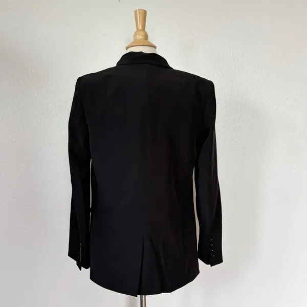 Vince Camuto Classic Solid Black Blazer - Image 5