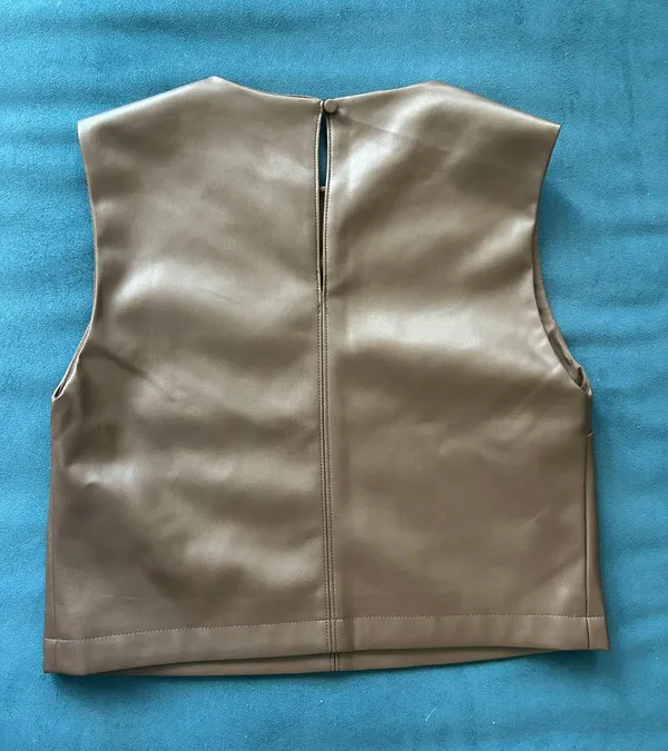 Abercrombie Leather Tank Top - Image 2