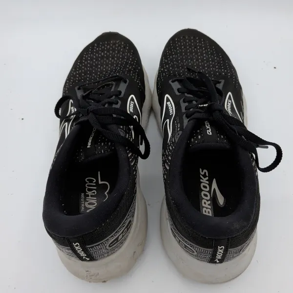 Brooks‎ Glycerin 20 Black White Running Shoes Womens 10.5 Wide 1203691D059 - Image 6