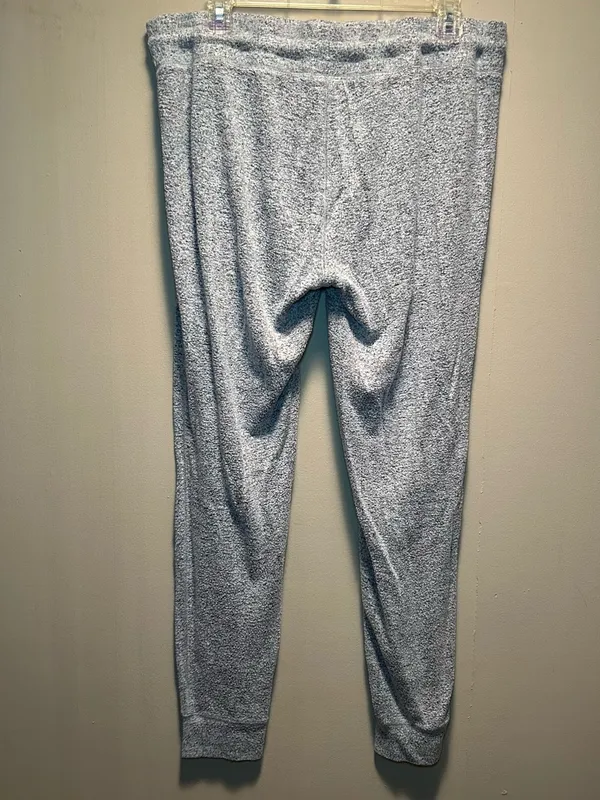 NFL Women’s Heather Gray Heather Jogger Pants with Drawstring Waist Size XL - Image 2