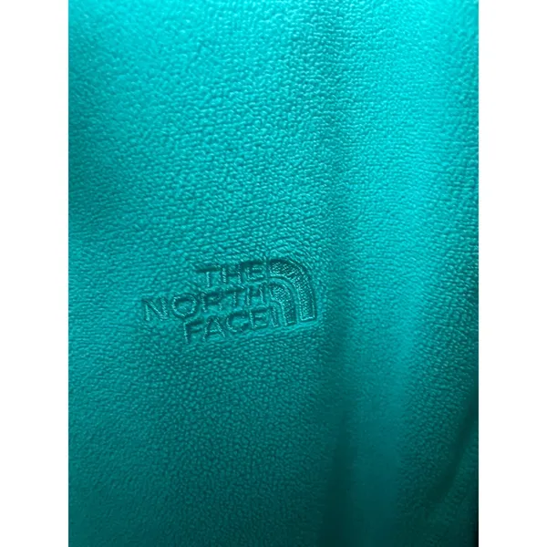 The North Face Womens XL TKA 100 Glacier Quarter Zip Fleece Pullover Teal Blue - Image 4