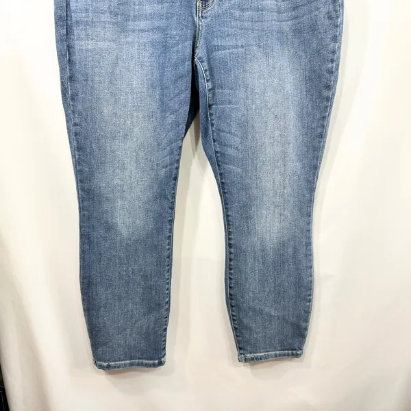 Judy Blue‎ Plus Size 18W Jeans Skinny High Rise Solid Stretch Denim 1108 - Image 4