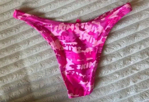 SKIMS Pink Bikini Set M - Image 7