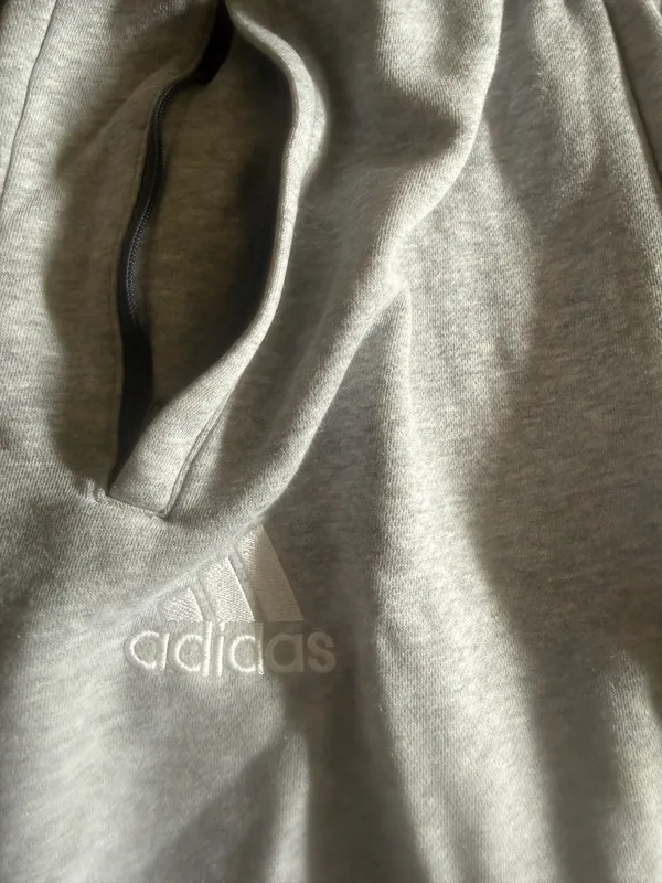 Grey Adidas Sweatpants - Image 3