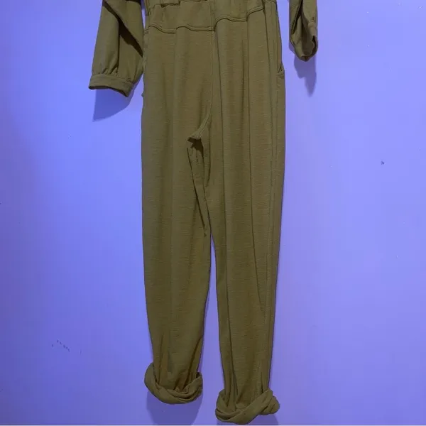 Free People Beach Faye One-Piece Jumpsuit Women S Utility Lounge Travel Casual - Image 10
