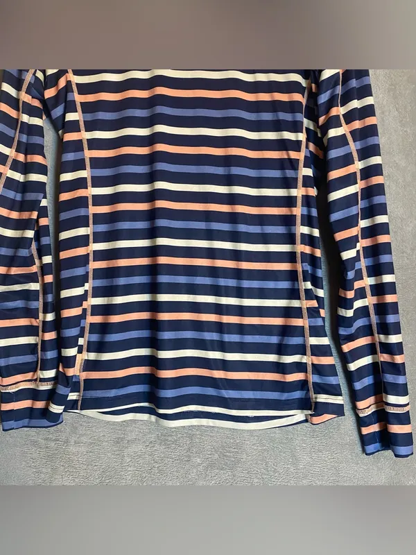 KARI TRAA Sjølvsagt Long sleeve multi color women’s top‎ size large - Image 4