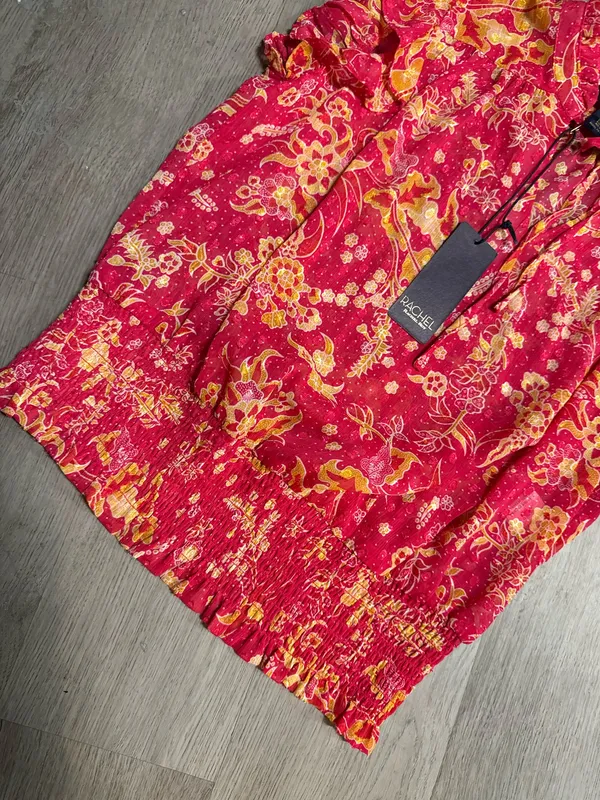 Rachael Roy floral blouse - Image 5