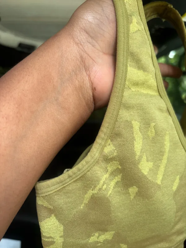 Gymshark Sports Bra Camo Green - Image 5