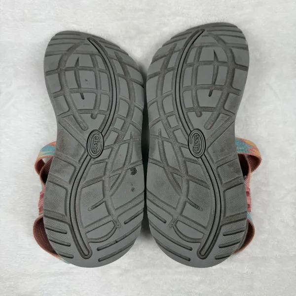 Chaco Z‎ Cloud 2 Womens Size 8 Gray Multi Strap Hiking Sandals Toe Loop Sporty - Image 10