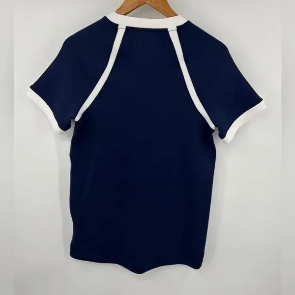 Abercrombie & Fitch YPB neoKnit navy short sleeve shirt dress women’s XS NWT - Image 7