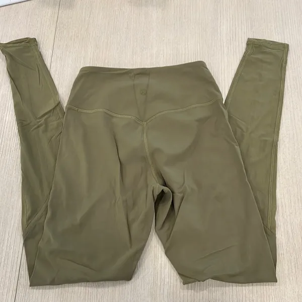 Lululemon mesh olive leggings - Image 2