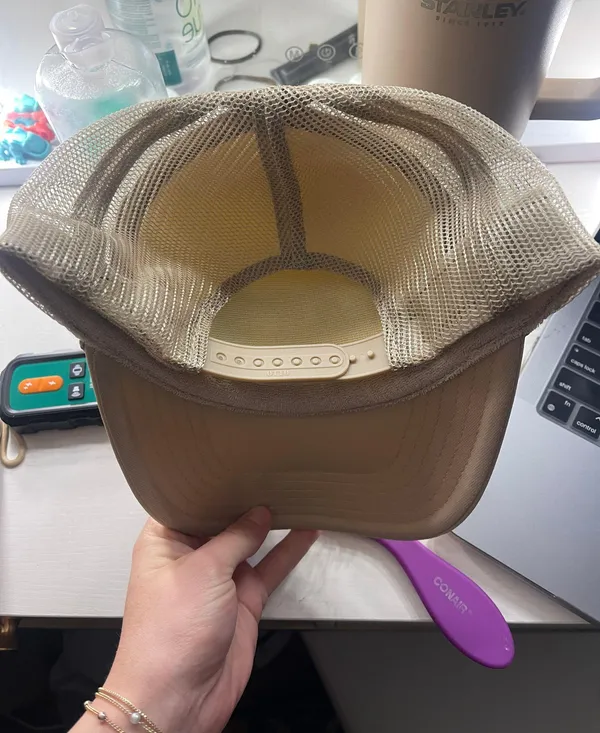 Trucker hat Tan - Image 2