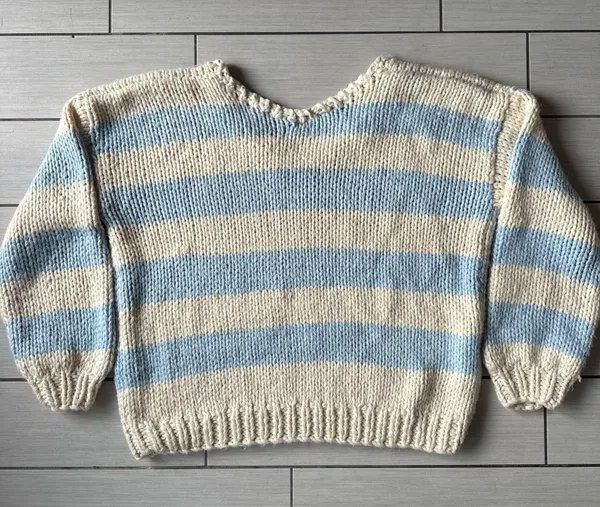 Beginning Boutique Knit Sweater Oversized - Image 2