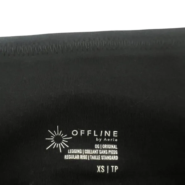 NWT OFFLINE by Aerie OG Solid Legging Athleisure Regular Rise Stretch Size XS - Image 4