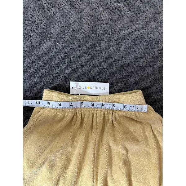 Gil Rodriguez Terry Port Shorts Banana Cream size XS NWT - Image 7
