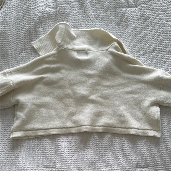 Princess Polly Cream Knit Top - Image 5