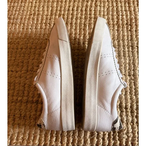 ASOS/Superga 2843 Club S Genuine Leather White Snake Heel Unisex Size 40 - Image 6