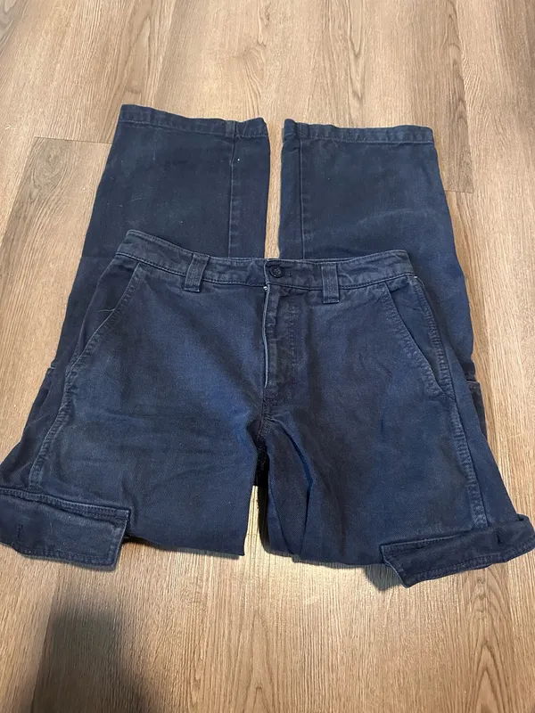 Aritzia TNA navy cargo pants  - Image 2