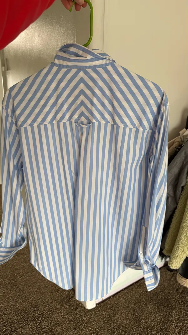Striped button down Blue Size XS - Image 2