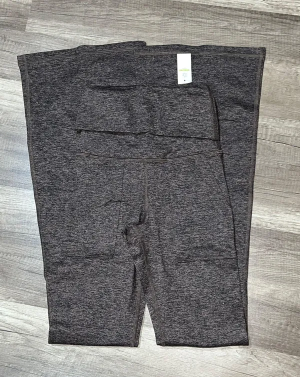 Aerie MEDIUM LONG OFFLINE By The Hugger High Waisted Foldover Flare Legging - Image 4