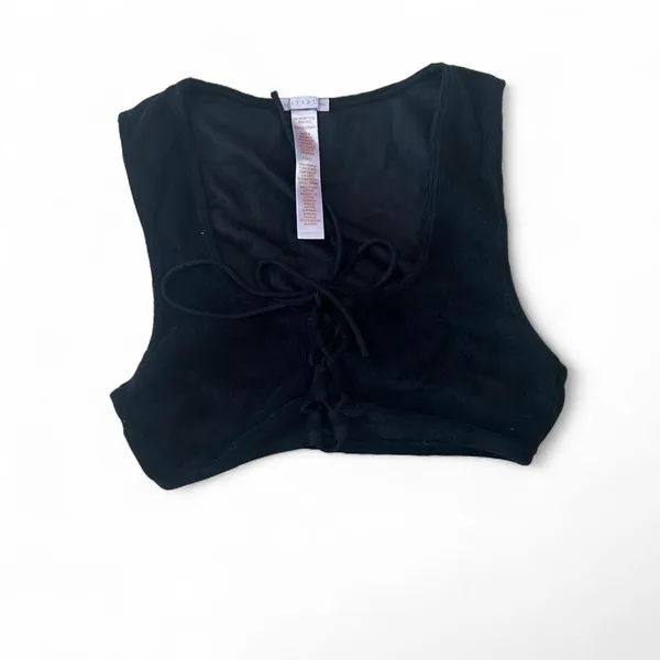Savage x Fenty black cropped top Size XS - Image 4