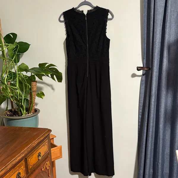 Kensie Elegant Black Lace Jumpsuit - Image 6
