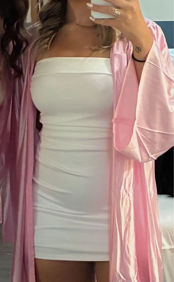Windsor White mini dress - Image 3