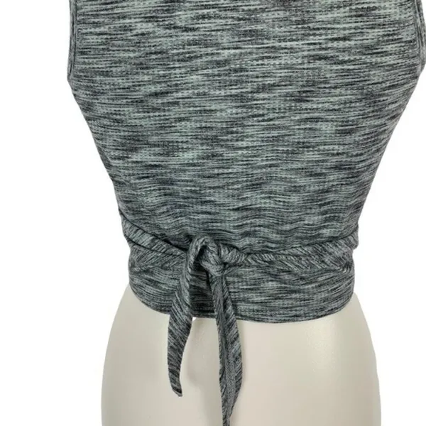 Zyia Active Tank Top XS‎ Gray Athletic Workout Racerback Yoga Shirt - Image 4