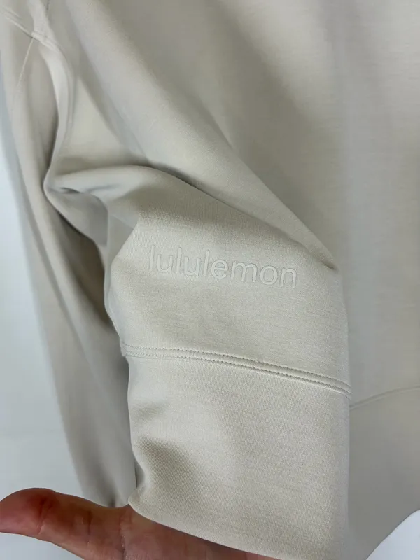 *Flawed* Lululemon Softstreme Perfectly Oversized Cropped Crew Size 10 - Image 9