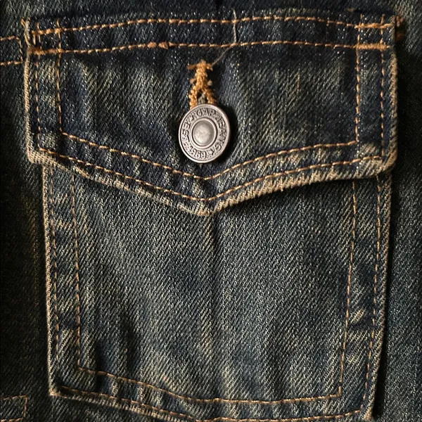 Gap Vintage 2003 Sherpa Lined‎ Jean Jacket Fleece Blue Denim Trucker Style Y2K - Image 6