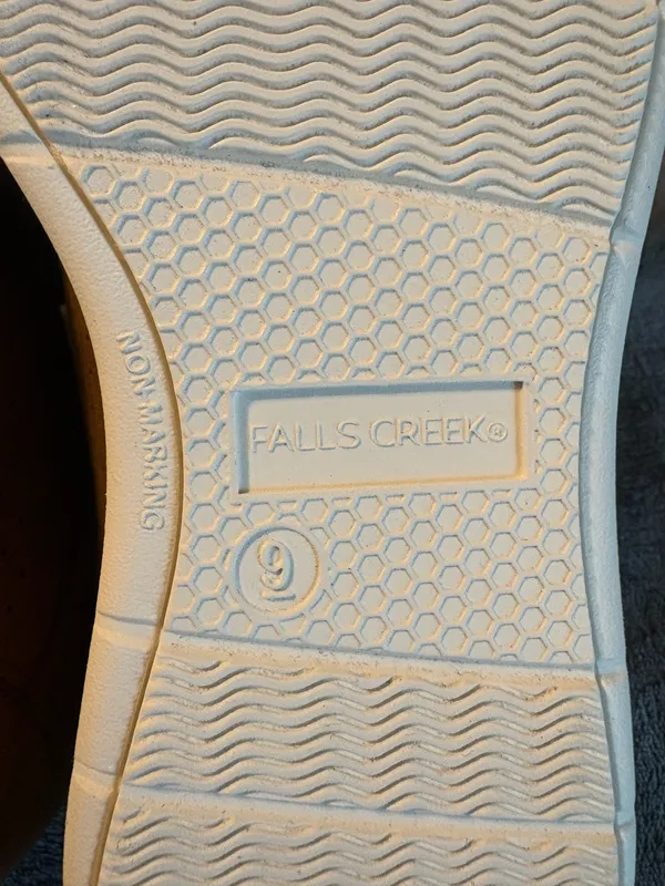 Falls Creek Men's Casual Lace-Up Sneakers in Juno Brown Size 9 - Image 10