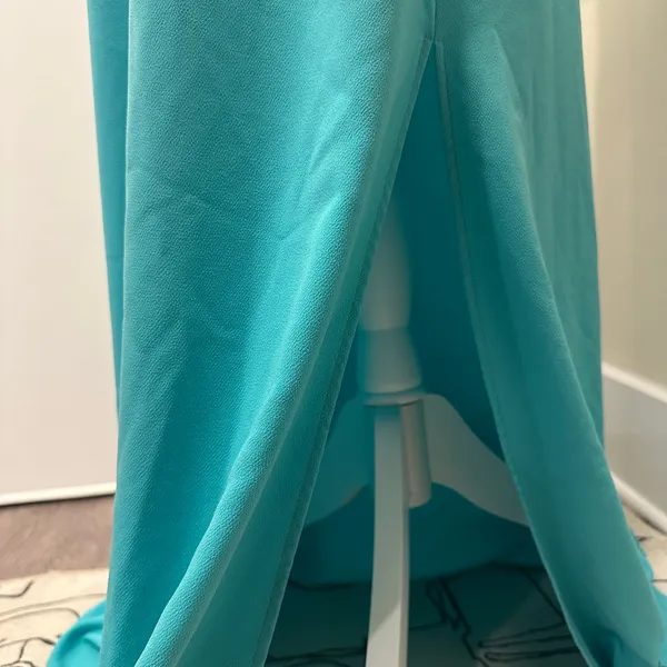 Draper James Mint Green Flutter Sleeve Blouson Maxi Dress‎ Coastal Preppy Medium - Image 7