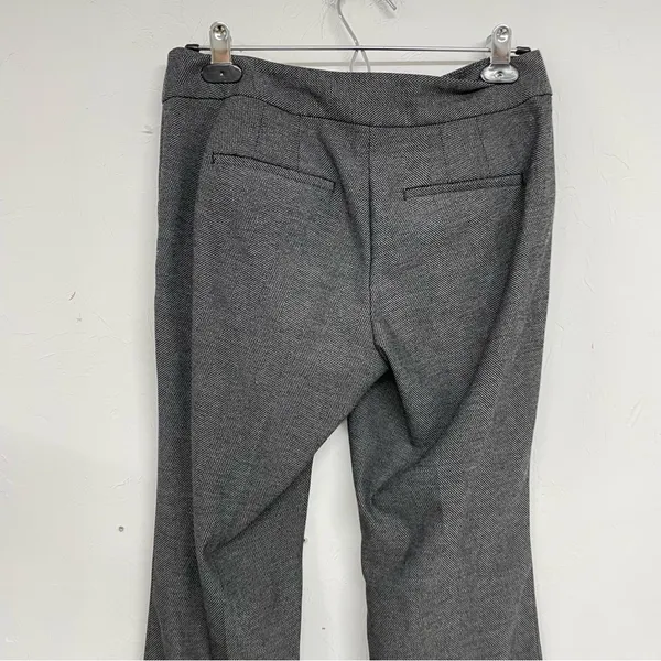 Ann Taylor Grey Wide Leg Dress Pants Trousers Womens 0P High Rise Slacks - Image 6