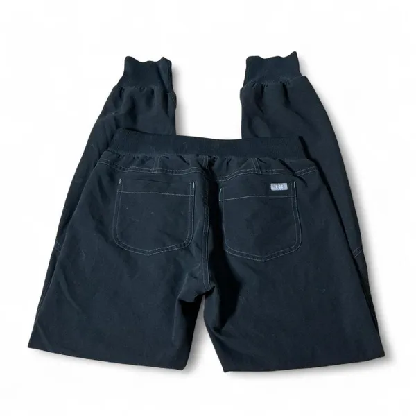 FIGS Technical Collection‎ Black Scrub Jogger Pants XS TW2021 Drawstring Medical - Image 5
