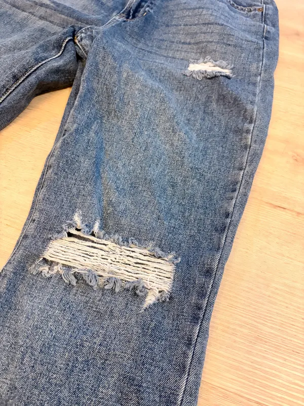 JBD Jeans Peyton Distressed High Rise Jeans - Image 4