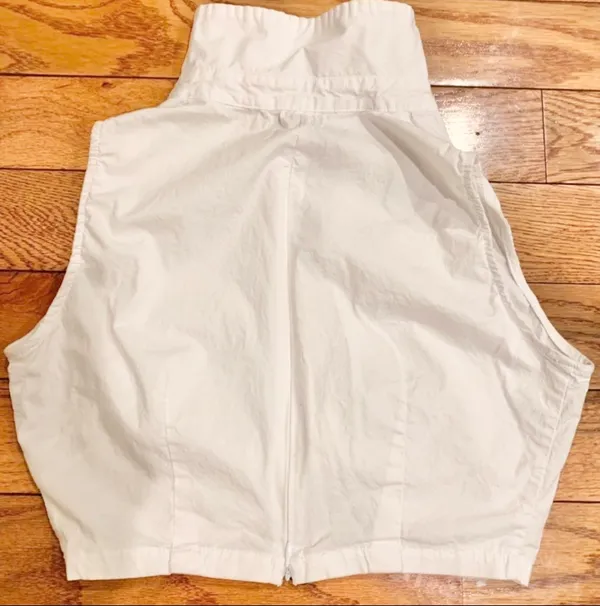 Y2K Does 70s Mocha Apparel Embroidered Floral Crop Top size M - Image 7