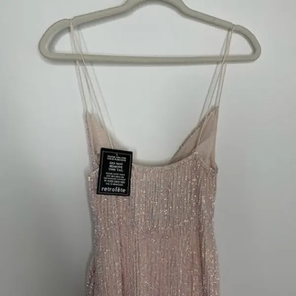 Retrofête Katya Pink Maxi Gown Dress Womens Size XS New NWT - Image 10