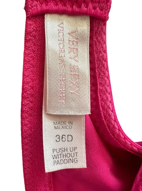 Victoria’s Secret Push-up Without Padding Bra - 36D - Image 3