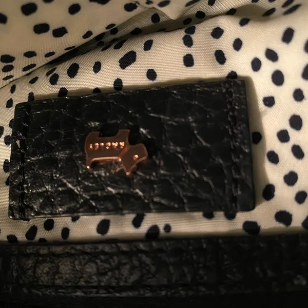 black leather bag - Image 5