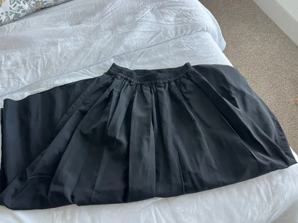 Zara Black Maxi Skirt with Elastic Waist - Image 4