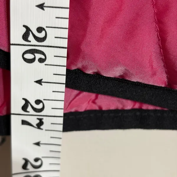 Champion Performax Womens XL Pink Black Full Zip‎ Windbreaker Running Jacket - Image 7
