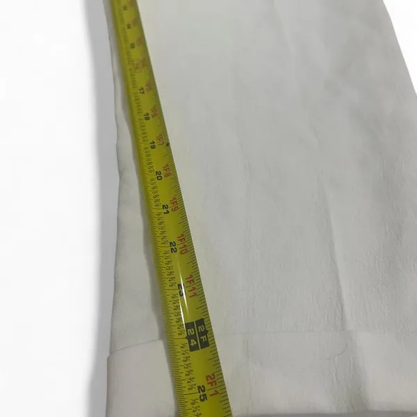 Aritzia Wilfred White High-Waisted Pleated Trousers - Image 4