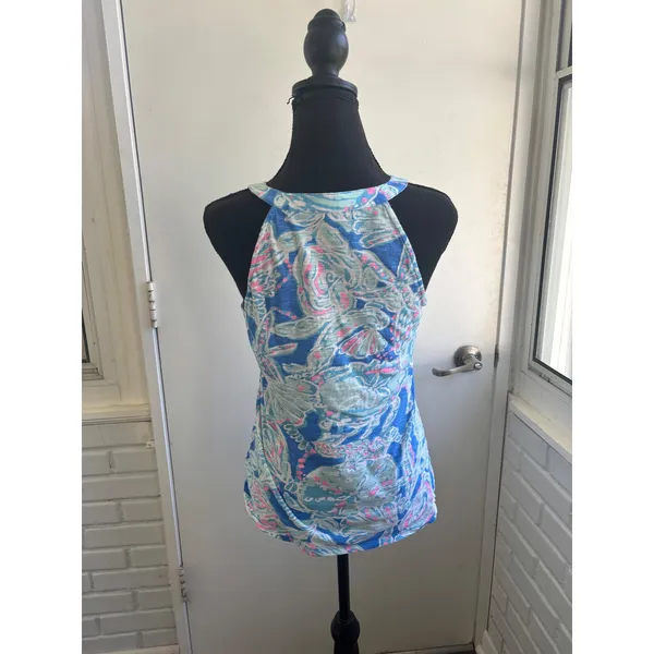Lilly Pulitzer Arya Tank Top Small preppy Coastal resortwear maximalist‎ layered - Image 4