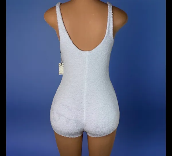 Forever 21 White shorts romper - Image 6