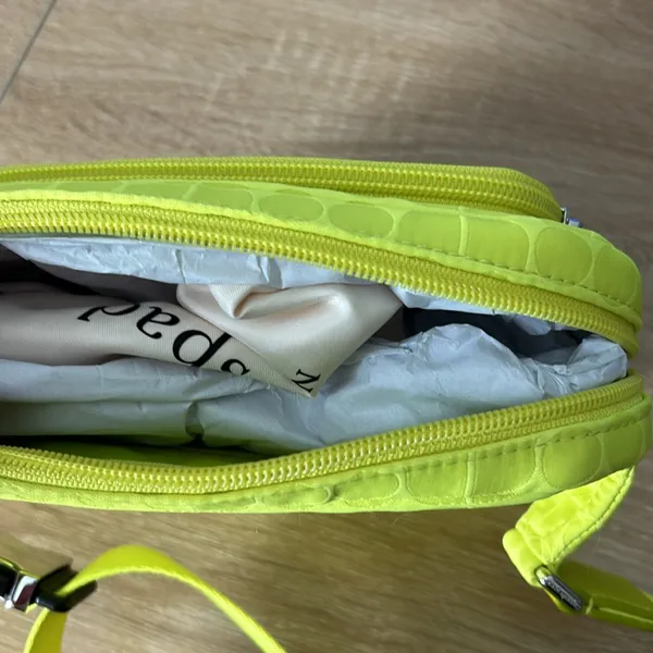 Kate spade neon yellow Noel Jacquard Belt Bag - Image 6