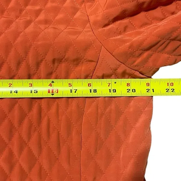 Vintage Susan Graver Quilted Utility Jacket Size S Barn Equestrian Cabincore - Image 7