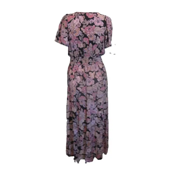 Natural Life Bella Maxi Dress Small Pink Floral Boho Festival Hippie Pockets - Image 5