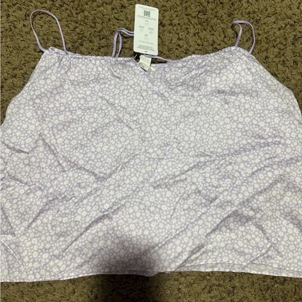 PINK - Victoria's Secret Lavender Floral Women's Sleepwear Set - Image 6