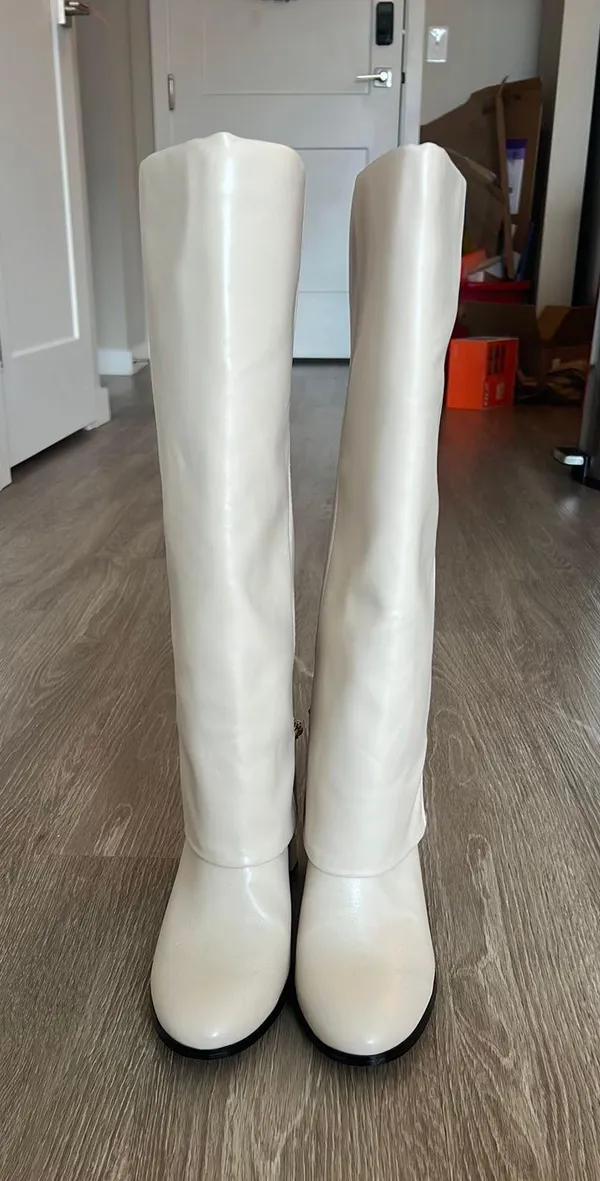 River Island Foldover Boots - Image 4